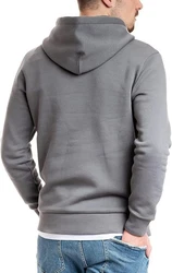 Jack & Jones Kapuzensweatshirt Hoodie mit Printdruck Grau/Dunkelgrau/Silber/Hellgrau