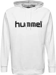 hummel Kapuzensweatshirt HMLGO COTTON LOGO HOODIE weiß
