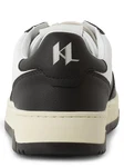 KARL LAGERFELD Schnürschuh Schwarz/Dunkelgrün/Creme/Beige