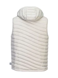 Schietwetter Steppweste Herren Creme/Weiß/Grau