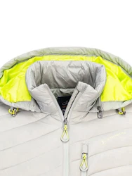Schietwetter Steppweste Herren Creme/Weiß/Grau