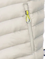 Schietwetter Steppweste Herren Creme/Weiß/Grau