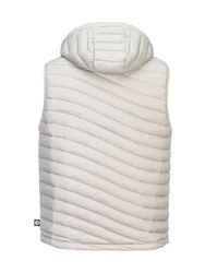Schietwetter Steppweste Herren Creme/Weiß/Grau