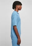 URBAN CLASSICS Langarmhemd Hellblau/Blau