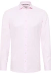 Eterna Langarmhemd SLIM FIT NON IRON Rosa/Lila