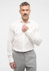 Eterna Langarmhemd SLIM FIT NON IRON Weiß/Creme/Khaki/Grün/Gelb/Beige