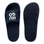 HUGO Nil Slid Badepantolette Dunkelblau/Blau