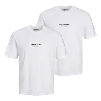 Jack & Jones T-Shirt 2er Pack Jorvesterbro Tee SS Crew Neck