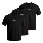 Jack & Jones T-Shirt Jorvesterbro Tee SS Crew Neck Schwarz