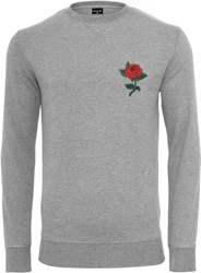 Mister Tee Kapuzenpullover Rose Crewneck Rosa/Rot/Lila/Grau