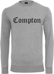Mister Tee Pullover Herren Compton Crewneck Grau/Dunkelrot/Braun