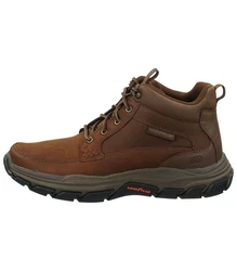 Skechers Stiefelette Schnürstiefelette Braun/Beige/Dunkelbraun