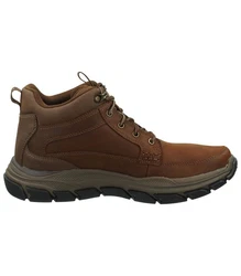 Skechers Stiefelette Schnürstiefelette Braun/Beige/Dunkelbraun