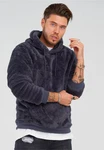 behype Kapuzensweatshirt HOOD Hellblau/Dunkelblau