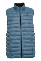 BLEND Weste 'Romsey' Hellblau/Blau/Dunkelblau
