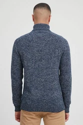 Blend Rollkragenpullover BHPullover Dunkelblau/Grau