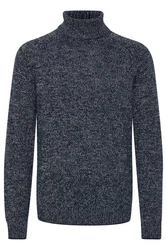 Blend Rollkragenpullover BHPullover Dunkelblau/Grau