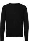 Blend Strickpullover BLEND BHPullover Schwarz/Dunkelgrau