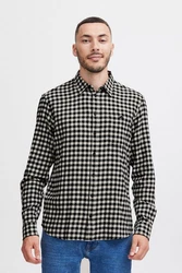 Blend Langarmhemd BHShirt Beige/Hellblau/Grün/Blau/Creme