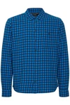 Blend Langarmhemd BHShirt Blau/Hellblau/Dunkelblau