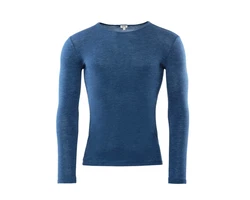 LIVING CRAFTS Langarmshirt LIAM Blau/Dunkelblau/Hellblau