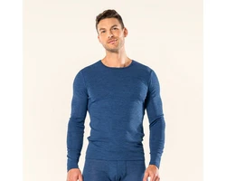 LIVING CRAFTS Langarmshirt LIAM Blau/Dunkelblau/Hellblau