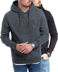 Jack & Jones Kapuzensweatshirt Hoodie mit Printdruck Dunkelgrau/Dunkelblau/Hellblau/Dunkelgrün/Rot/Schwarz
