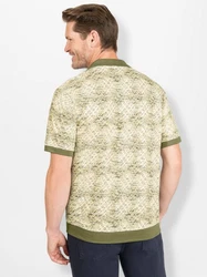 Witt Poloshirt Kurzarm MARCO DONATI grün/kaki/mehrfarbig