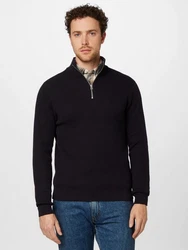 ONLY & SONS Strickpullover ONSPHIL Polo Strick Sweater (6415) Dunkelblau/Blau