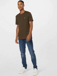 Lyle & Scott T-Shirt Dunkelgrün/Khaki/Grün/Gelb