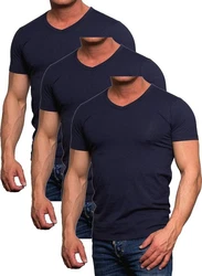 Jack & Jones T-Shirt Spar Set (3er-Pack) Unifarben Unifarben