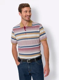 Sieh an! T-Shirt Kurzarm-Poloshirt