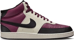 Nike Sportswear COURT VISION MID NEXT NATURE Sneaker Dunkelrot/Bordeaux/Lila/Braun/Rosa