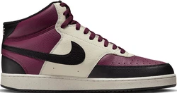 Nike Sportswear COURT VISION MID NEXT NATURE Sneaker Dunkelrot/Bordeaux/Lila/Braun/Rosa