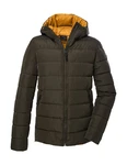 G.I.G.A. DX by killtec Steppjacke GW 10 Dunkelgrün/Gelb/Khaki