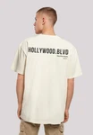 F4NT4STIC T-Shirt Hollywood Blvd Tee Beige