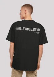 F4NT4STIC T-Shirt Hollywood Blvd Tee Beige