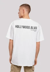 F4NT4STIC T-Shirt Hollywood Blvd Tee Beige/Rot