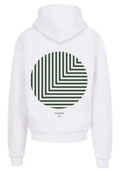 F4NT4STIC Kapuzenpullover Geometrics Grün