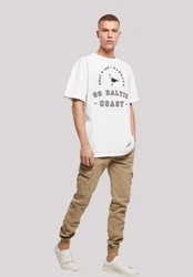 F4NT4STIC T-Shirt Mwe Knut & Jan Hamburg Grau/Braun/Beige/Weiß