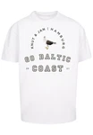 F4NT4STIC T-Shirt Mwe Knut & Jan Hamburg Grau/Braun/Beige/Weiß