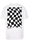 F4NT4STIC T-Shirt Wavy Schach Weiß/Creme