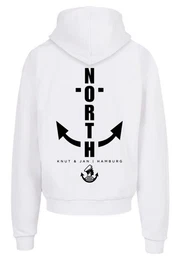 Kapuzenpullover North Anchor Knut & Jan Hamburg Print