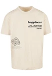 F4NT4STIC T-Shirt happiness OVERSIZE TEE Khaki/Beige/Gelb