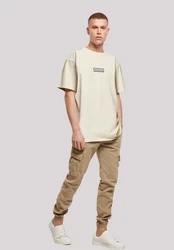 F4NT4STIC T-Shirt Silvester Party Happy People Only Beige/Weiß/Khaki