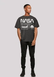 F4NT4STIC T-Shirt Classic Space Shuttle Schwarz/Hellgrau/Dunkelgrau/Dunkelblau/Dunkelgrün