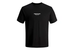 Jack & Jones T-Shirt JORVESTERBRO TEE SS CREW NECK NOOS Schwarz
