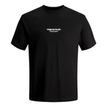 Jack & Jones T-Shirt JORVESTERBRO TEE SS CREW NECK NOOS Schwarz