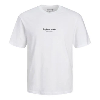 Jack & Jones T-Shirt JORVESTERBRO TEE SS CREW NECK NOOS Weiß/Beige/Creme Jack & Jones T-Shirt JORVESTERBRO TEE SS CREW NECK NOOS Weiß/Beige/Creme