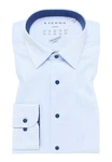 Eterna Langarmhemd Slim Fit Businesshemd Blau/Hellblau/Dunkelblau/Weiß